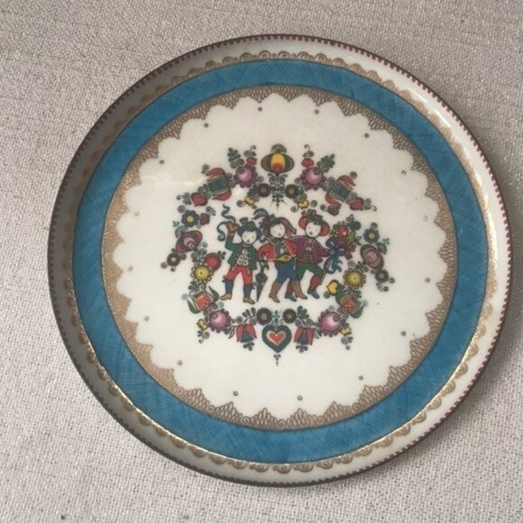 New Arta Austria Enamel Painted Plate - Picture 1 of 10